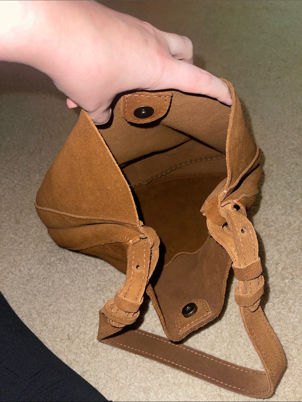 Portland Leather Goods Shoulder Bag in Jackson Brown - Picture 5 of 6